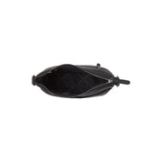 Henderson Full-Grain Leather Crossbody Bag para Mujer - Structured Side Profile Showing Gusset Depth &amp; Expansion Capacity