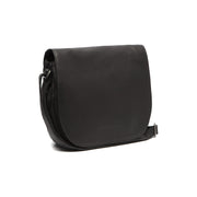 
Millie Bandolera de cuero flor en clásico 100% cuero flor integral - Full Exterior Vista frontal y silueta entallada | Comprar online