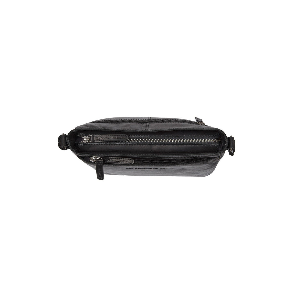 
Classic 100% Full-Grain leather Bag - Perspectiva trasera con correas de cuero reforzadas