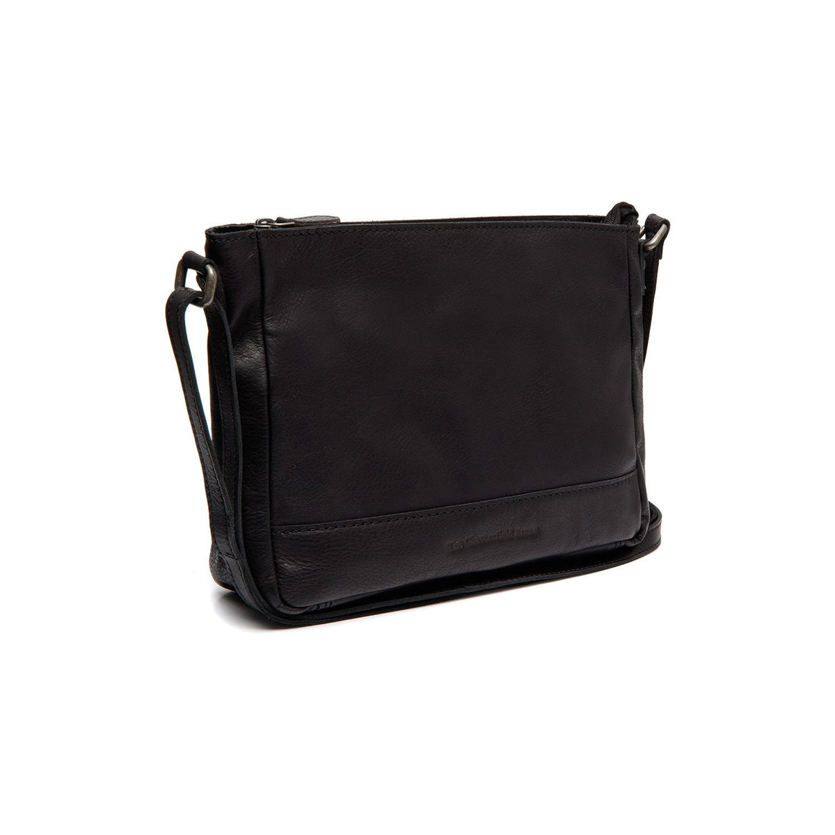 Weimar Full-Grain Leather Crossbody Bag para Mujer in Classic 100% Full-Grain Leather - Full Exterior Front Profile View | Comprar online