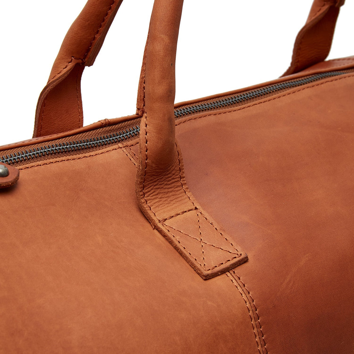 Cognac Leather Garment Bag Finlay para Mujer, detail view 1
