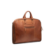 Cognac Leather Garment Bag Josh para Mujer, detail view 5