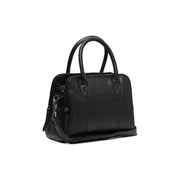 
Ezra Bolso de mano de cuero flor en clásico 100% cuero flor integral - Vista frontal y silueta entallada | Comprar online