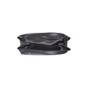 Detalle de cerca of Classic Collar &amp; Heavy-Duty Zipper Hardware on Fioline Full-Grain Leather Handbag para Mujer