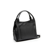
Tenara Bolso de mano de cuero flor en clásico 100% cuero flor integral - Vista frontal y silueta entallada | Comprar online
