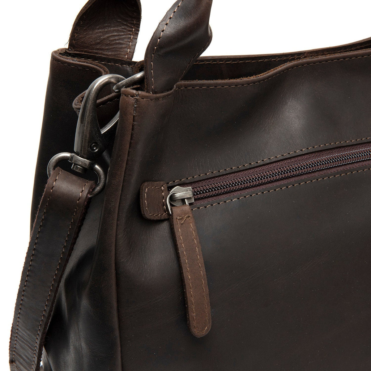 
Tenara Bolso de mano de cuero flor – alternate product view 3