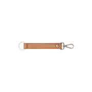 Cognac 100% Full-Grain leather Goods - Vista trasera con ajuste entallado en hombros y bajo impecable