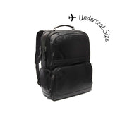 
Lennox Mochila de cuero flor para portátil en clásico 100% cuero flor integral - Full Exterior Vista frontal y silueta entallada | Comprar online