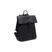 Trondheim Full-Grain Leather Laptop Backpack para Mujer in Classic 100% Full-Grain Leather - Full Exterior Front Profile View | Comprar online