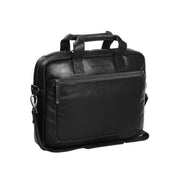 
Calvi Maletín para portátil de cuero flor en clásico 100% cuero flor integral - Full Exterior Vista frontal y silueta entallada | Comprar online