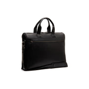 
Levanto Maletín para portátil de cuero flor en clásico 100% cuero flor integral - Full Exterior Vista frontal y silueta entallada | Comprar online