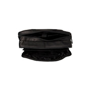 Detalle de cerca of Classic Collar &amp; Heavy-Duty Zipper Hardware on Bryan Black Puffer Vest For Men