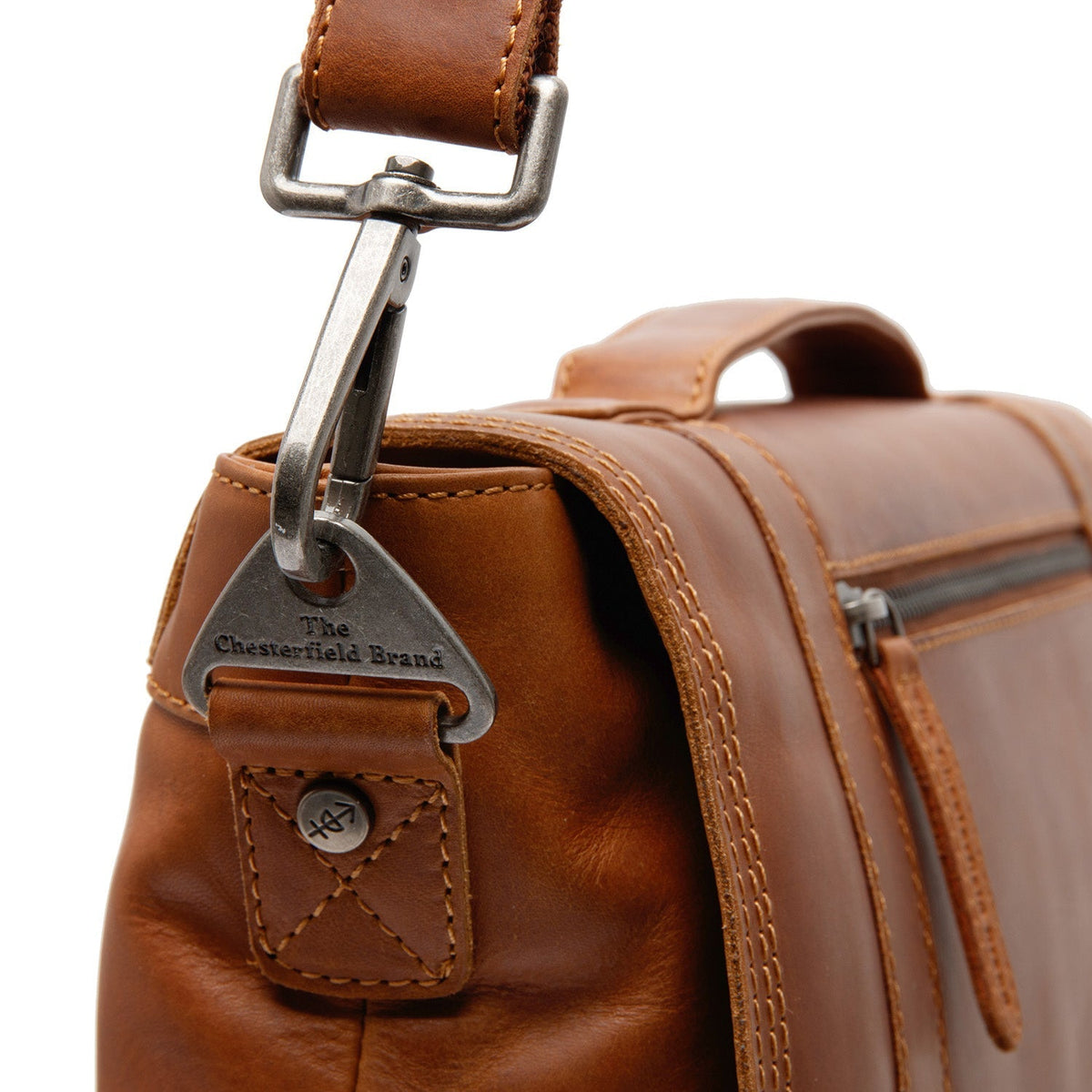 Vista interior Showing Dedicated Padded Laptop Sleeve &amp; Multi-Compartment Organization