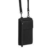 
Malaga Cuero Flor Integral Phone Bag en clásico 100% cuero flor integral - Vista frontal y silueta entallada | Comprar online