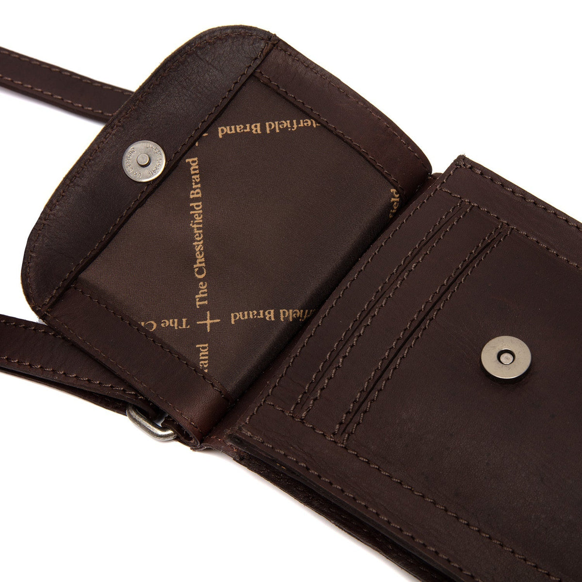 Nebra Full-Grain Leather Phone Bag para Mujer – Vista alternativa del producto 3