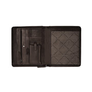 
Tailored Rib Cuffs & Hem Craftsmanship Construction Detail on Leather Portfolio Barnet para Mujer para Mujer