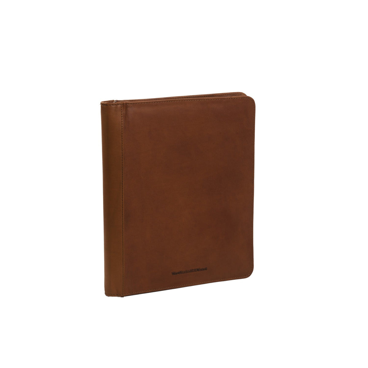 
Cognac Leather Portfolio Barnet para Mujer para Mujer, front view