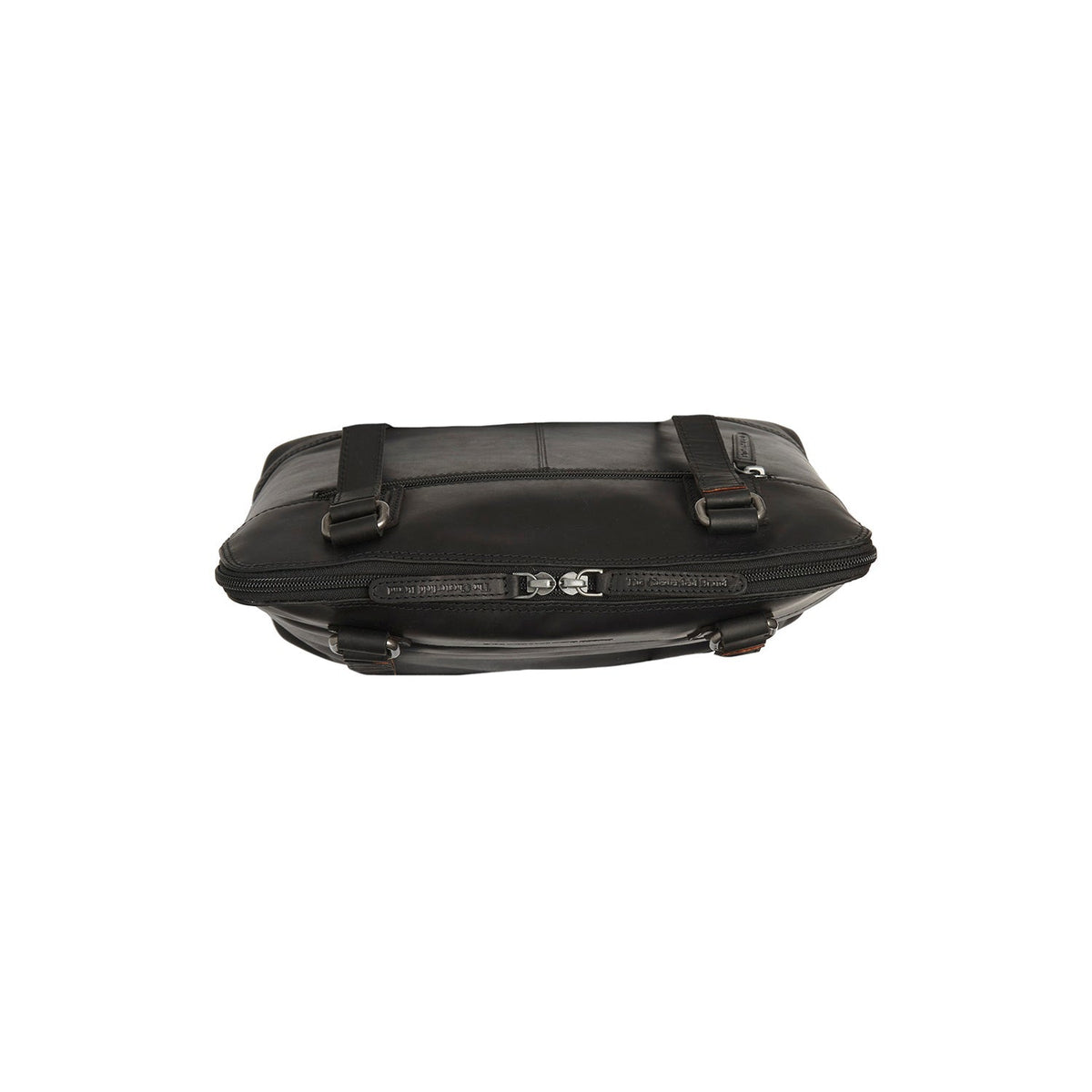 Belgrado Full-Grain Leather Shoulder Bag para Mujer - Structured Side Profile Showing Gusset Depth &amp; Expansion Capacity