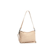 
Irving Bolso de hombro de cuero flor en clásico 100% cuero flor integral - Full Exterior Vista frontal y silueta entallada | Comprar online