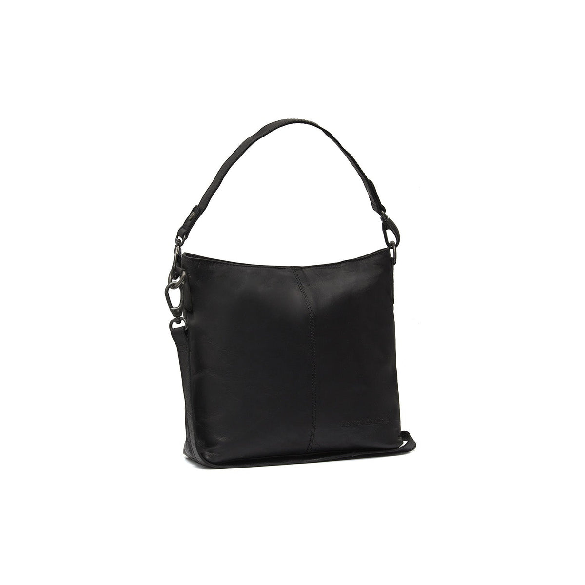 
Jen Bolso de hombro de cuero flor en clásico 100% cuero flor integral - Full Exterior Vista frontal y silueta entallada | Comprar online