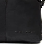 
Classic 100% Full-Grain leather Bag - Perspectiva trasera con correas de cuero reforzadas