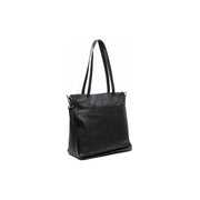 Mosel Full-Grain Leather Shoulder Bag para Mujer in Classic 100% Full-Grain Leather - Full Exterior Front Profile View | Comprar online