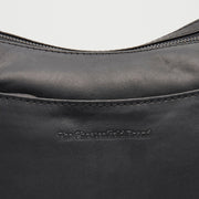 
Classic 100% Full-Grain leather Bag - Perspectiva trasera con correas de cuero reforzadas