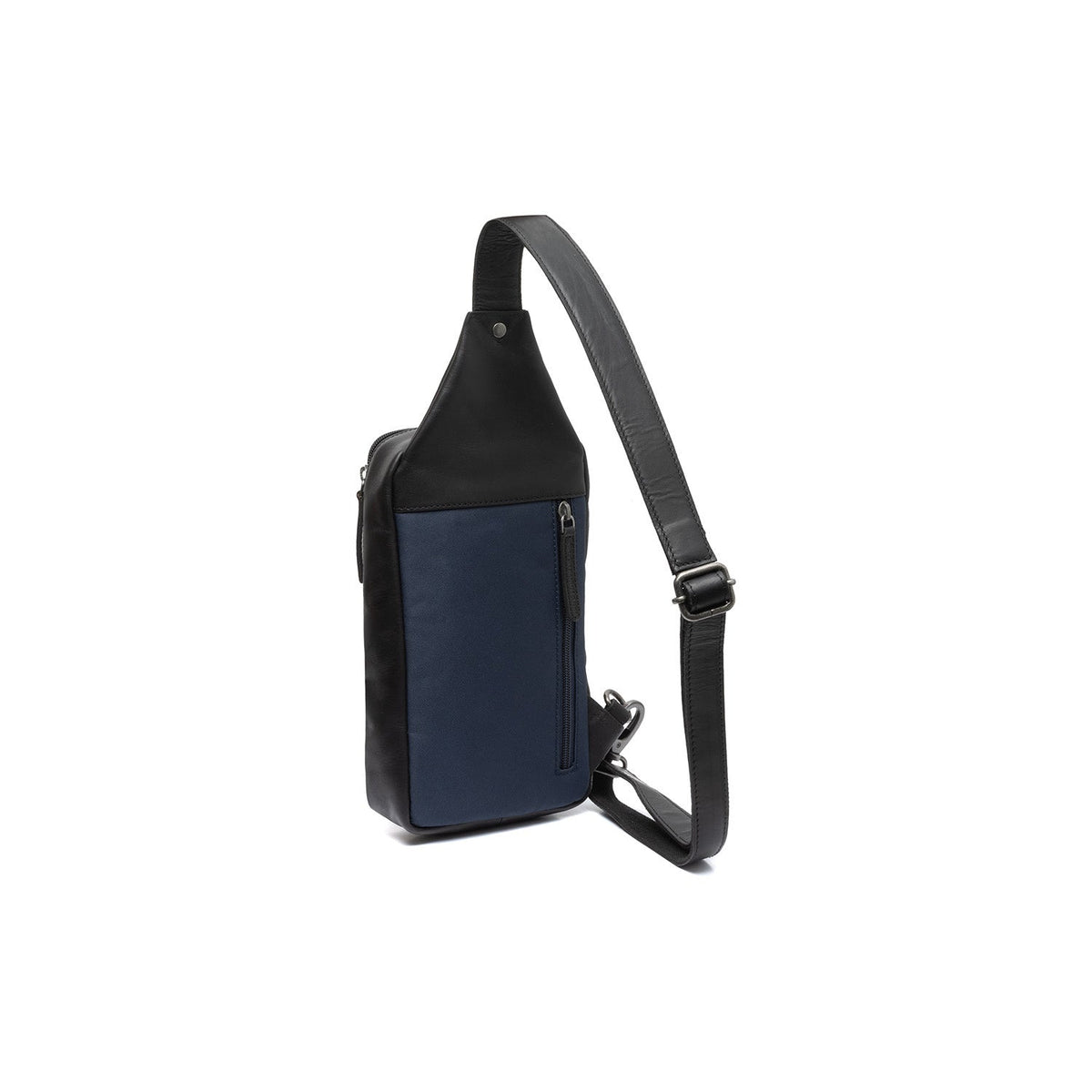 Navy Leather Sling Bag Salla para Mujer, detail view 5