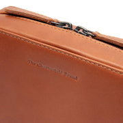 Cognac Leather Tech-Organizer Ardan para Mujer, detail view 1
