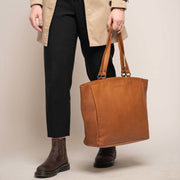 
Berlin Bolso tote de cuero flor – alternate product view 3