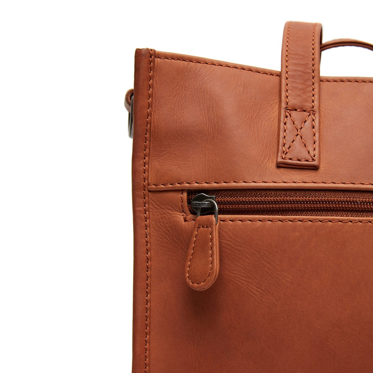 Estella Cuero flor integral Bolso tote de cuero – Vista alternativa del producto 3