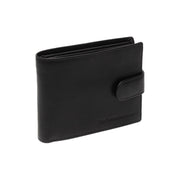 Curtis Full-Grain Cartera de Cuero para Hombre in Classic 100% Full-Grain Leather - Full Exterior Front Profile View | Comprar online
