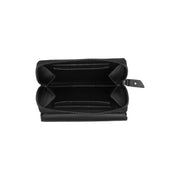 
Classic 100% Full-Grain leather Wallet - Perspectiva trasera con correas de cuero reforzadas