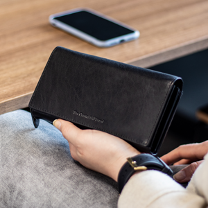 Hampton Full-Grain Cartera de Cuero para Mujer