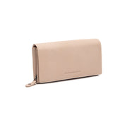Valetta Full-Grain Cartera de Cuero para Mujer in Classic 100% Full-Grain Leather - Full Exterior Front Profile View | Comprar online