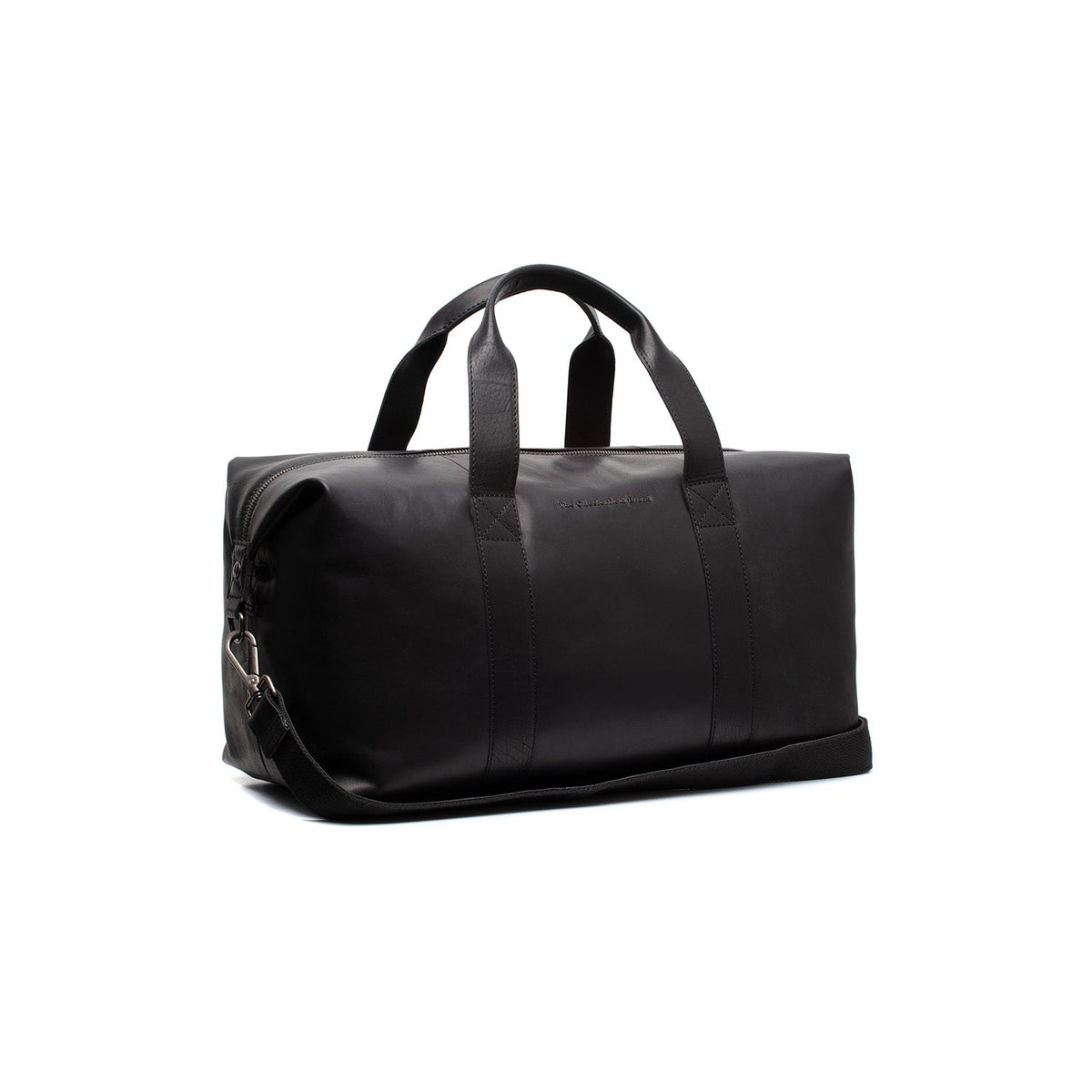 Conor Full-Grain Leather Weekender Bag para Mujer in Classic 100% Full-Grain Leather - Full Exterior Front Profile View | Comprar online