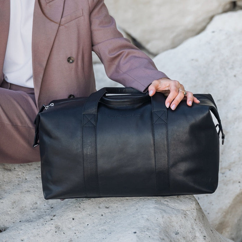 Conor Full-Grain Leather Weekender Bag para Mujer