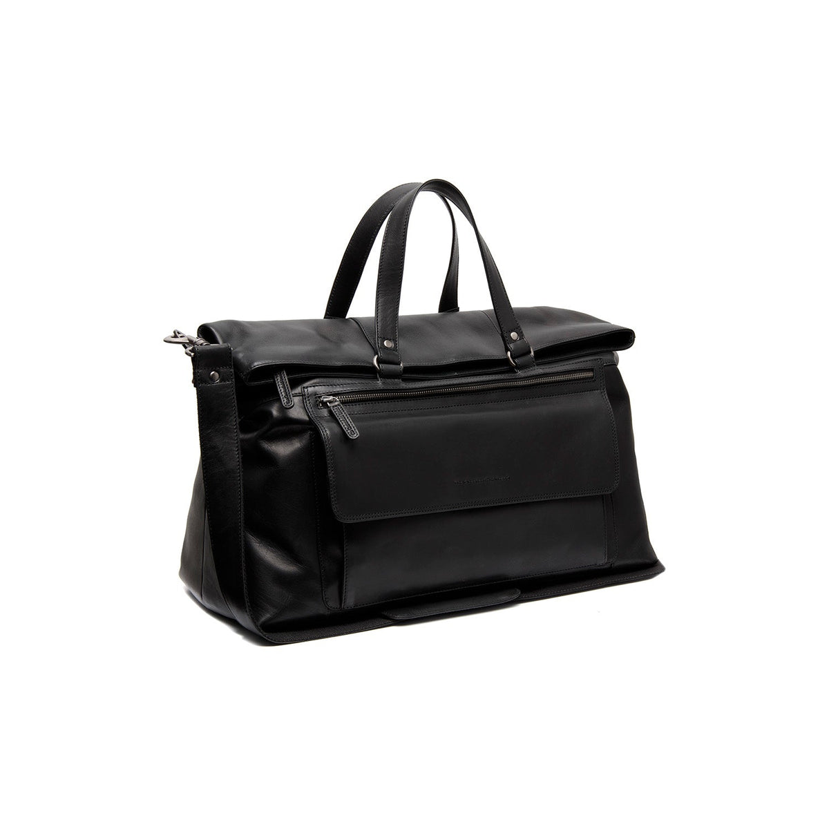 
Lazio Bolsa de viaje weekender de cuero flor en clásico 100% cuero flor integral - Full Exterior Vista frontal y silueta entallada | Comprar online