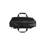 
Lazio Bolsa de viaje weekender de cuero flor - Perfil lateral estructurado con profundidad de fuelle
