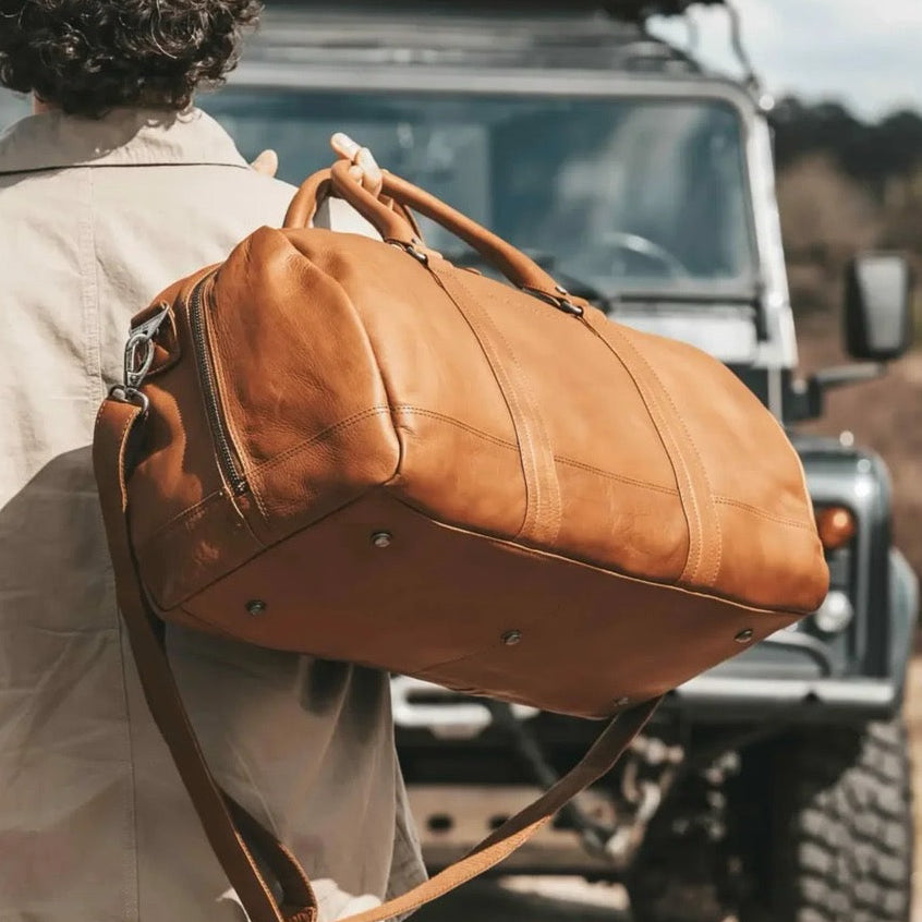 Melbourne Full-Grain Leather Weekender Bag para Mujer – Vista alternativa del producto 2