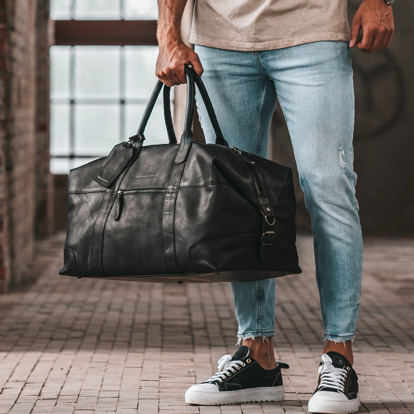 Portsmouth II Full-Grain Leather Weekender Bag para Mujer