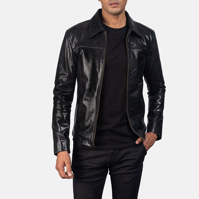 Mystical Chaqueta de Cuero para Hombre