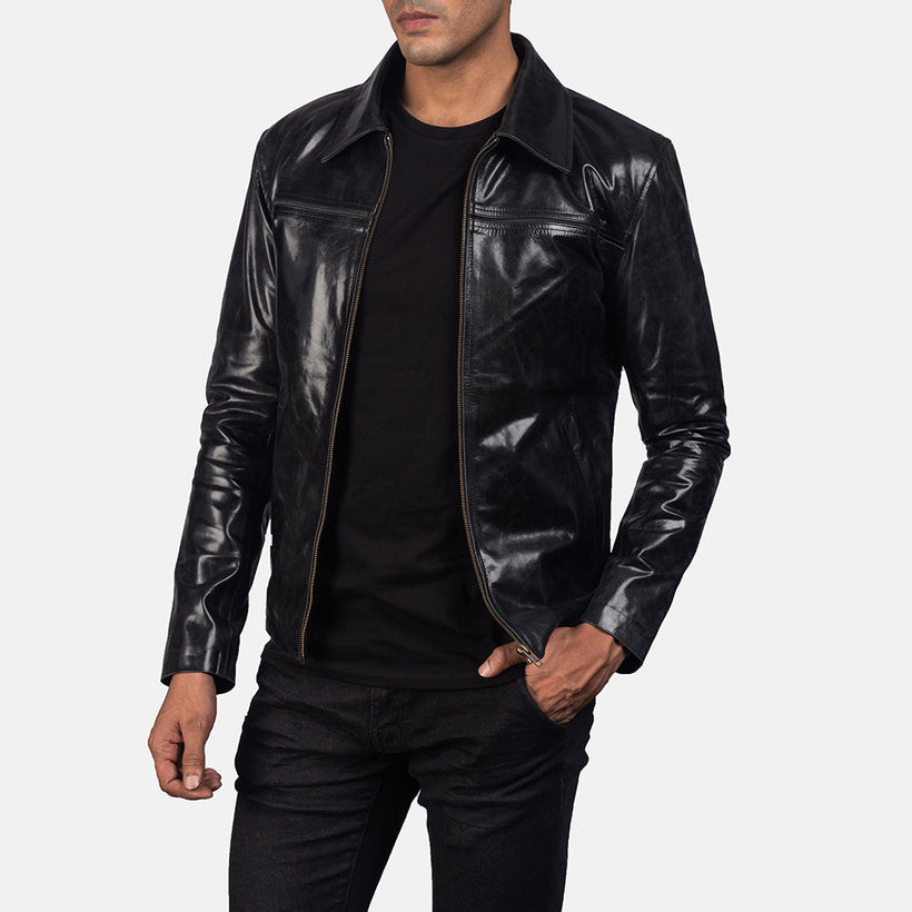 Mystical Chaqueta de Cuero para Hombre