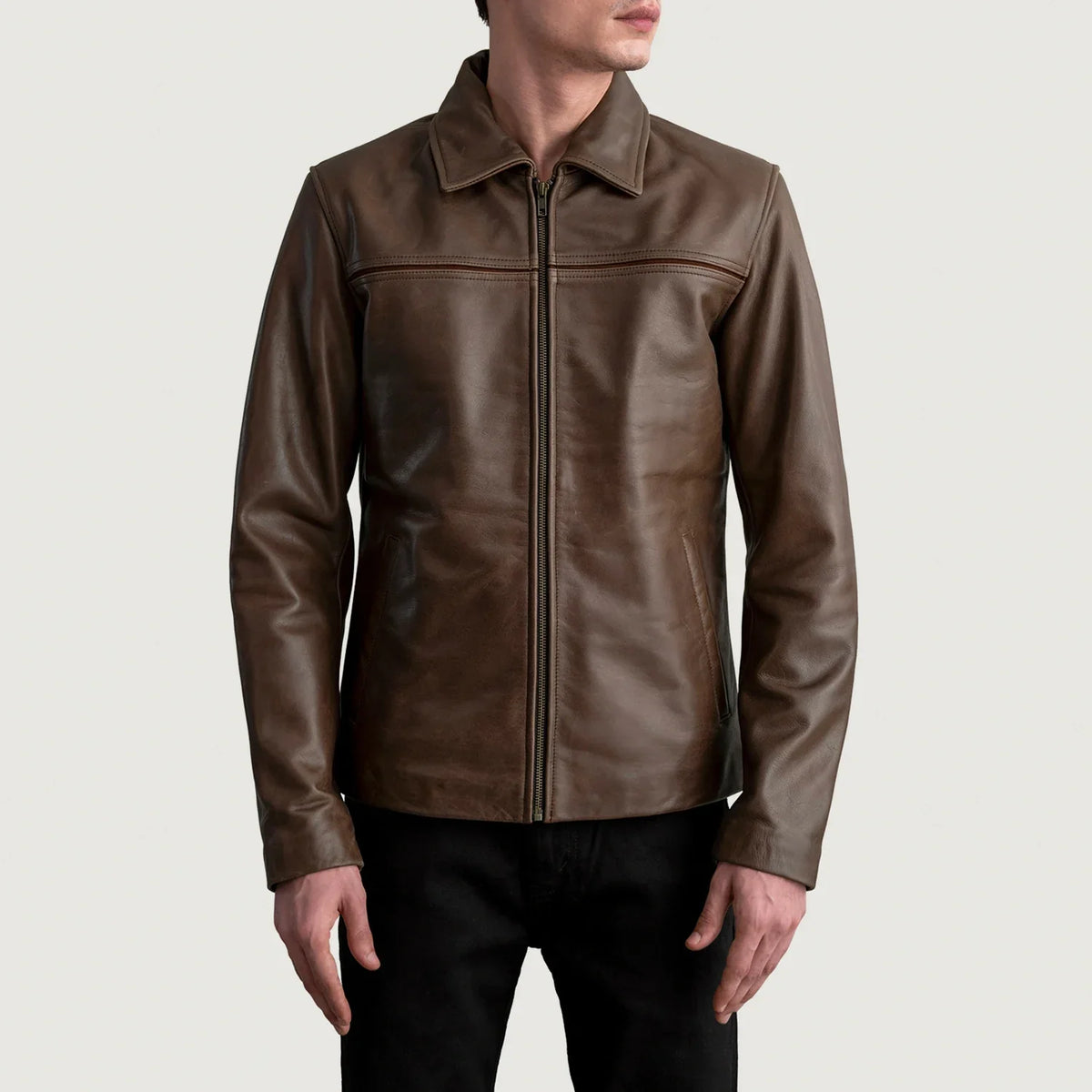 Mystical Chaqueta de Cuero para Hombre – Vista alternativa del producto 3