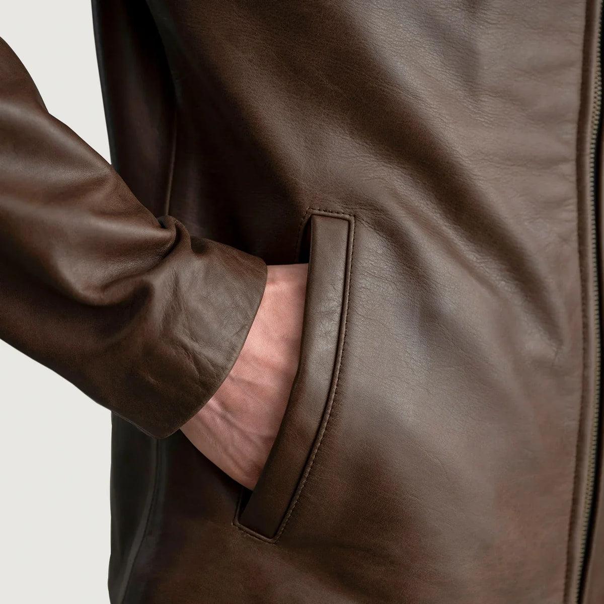 Mystical Chaqueta de Cuero para Hombre – Vista alternativa del producto 5