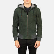 
Nintenzo Chaqueta Bomber de Cuero para Hombre – alternate product view 4