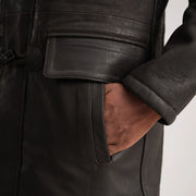 Nolan Abrigo de Cuero para Hombre – Vista alternativa del producto 6