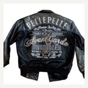 
Plush Puff Chaqueta de Cuero para Mujer