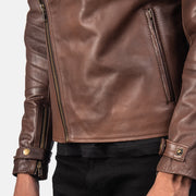 Raiden Leather Biker Jacket – Vista alternativa del producto 6