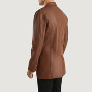 Ray Cutler Chaqueta de Cuero para Hombre – Vista alternativa del producto 5